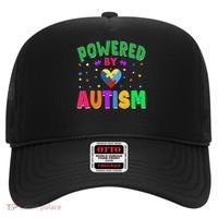 Powered By Autism Awareness Month Autism - Autism Funny Gift Hat thumb 0
