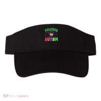 Powered By Autism Awareness Month Autism - Autism Funny Gift Visor thumb 0