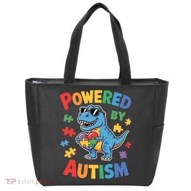 Powered By Autism For Autism Awareness Tote Bag