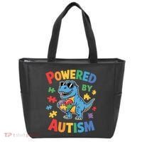 Powered By Autism For Autism Awareness Tote Bag thumb 0