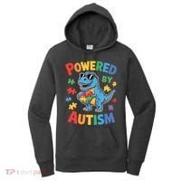 Powered By Autism For Autism Awareness Women's Hoodie thumb 0