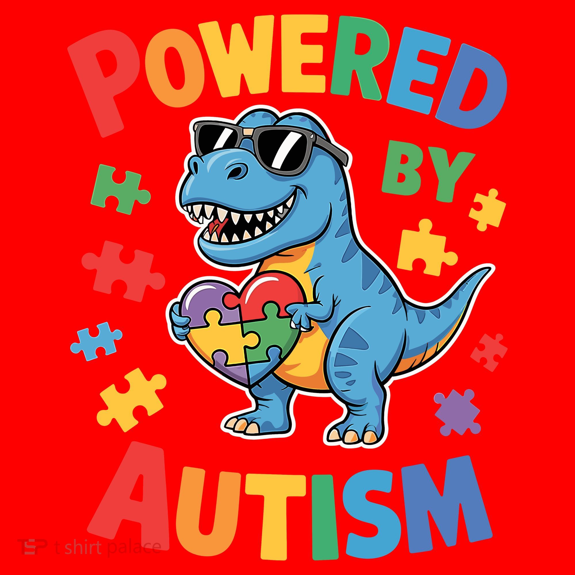 Powered By Autism For Autism Awareness Santa Hat