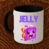 Peanut Butter And Jelly Matching Couple Best Friends Lover Gift Coffee Mug thumb 2