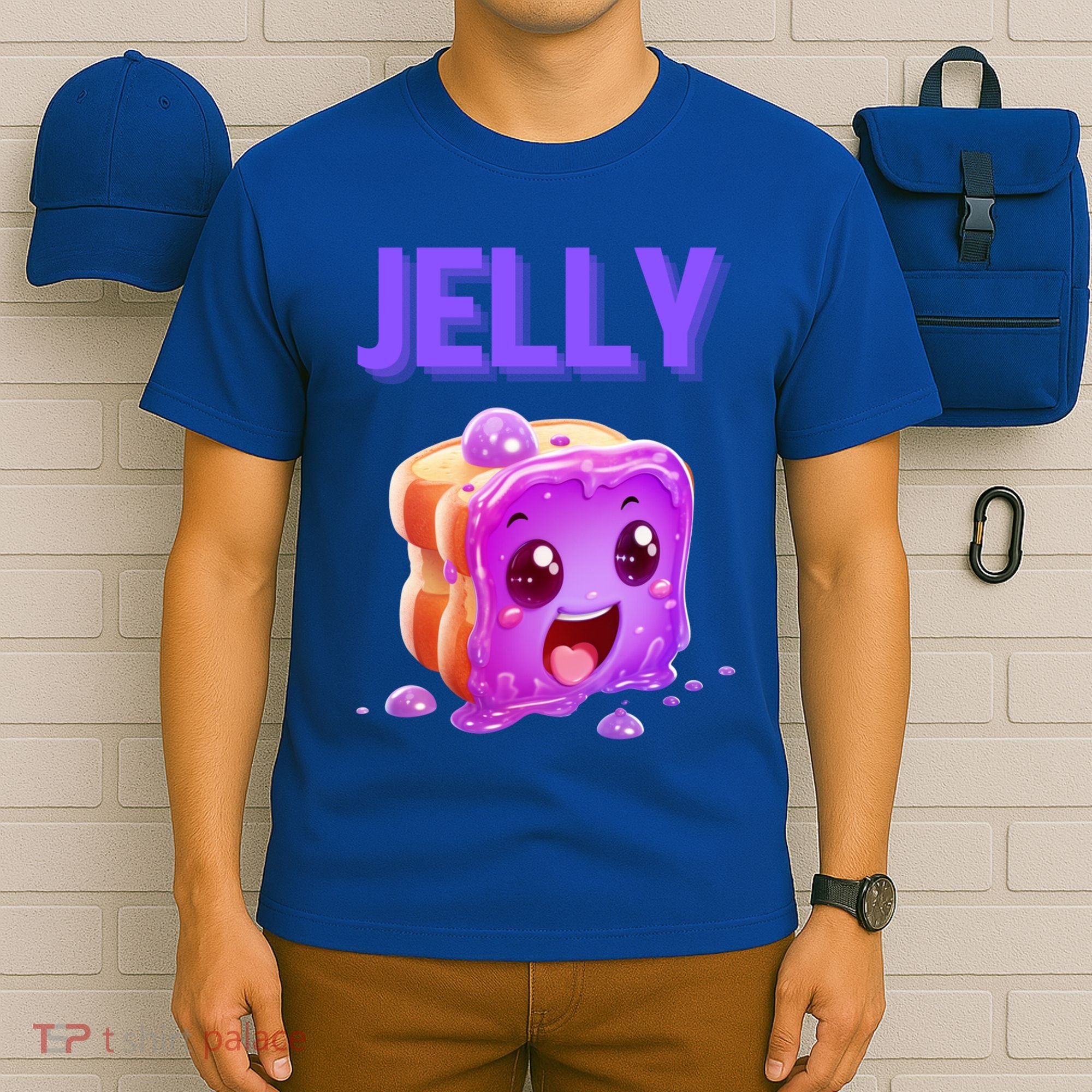 Peanut Butter And Jelly Matching Couple Best Friends Lover Gift T-Shirt