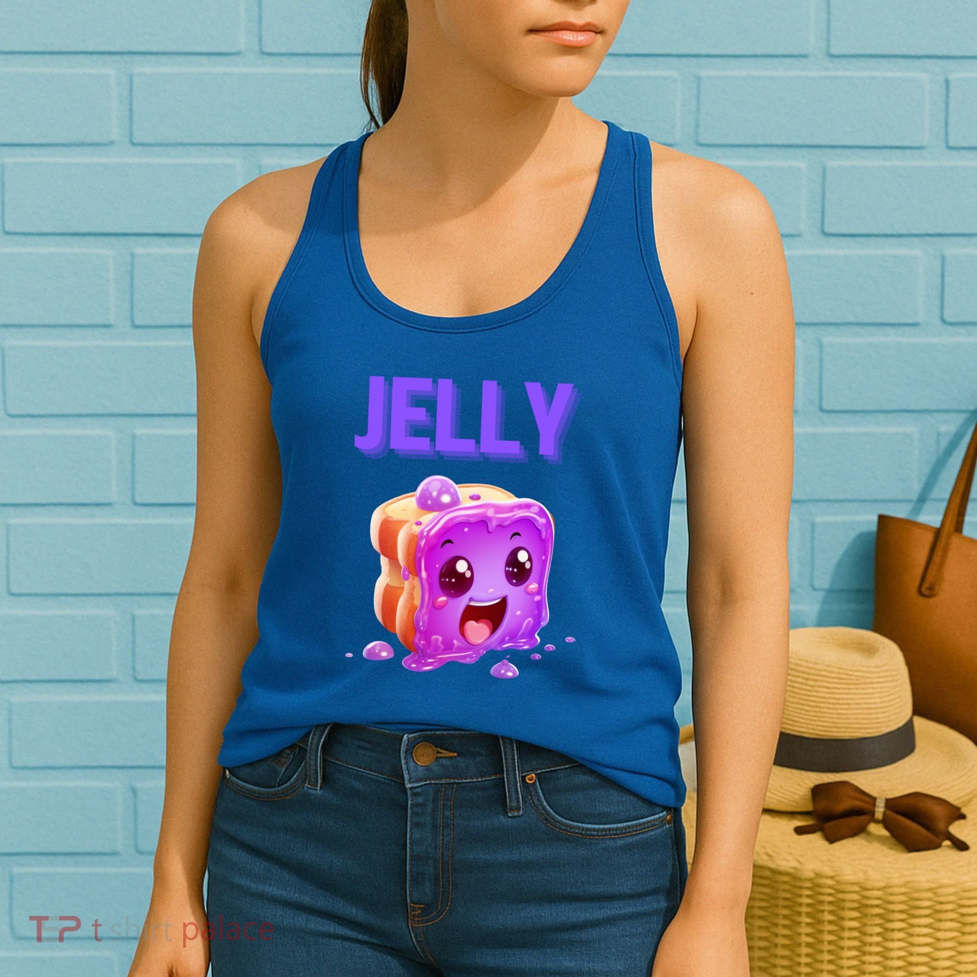 Peanut Butter And Jelly Matching Couple Best Friends Lover Gift Women's Tank Top