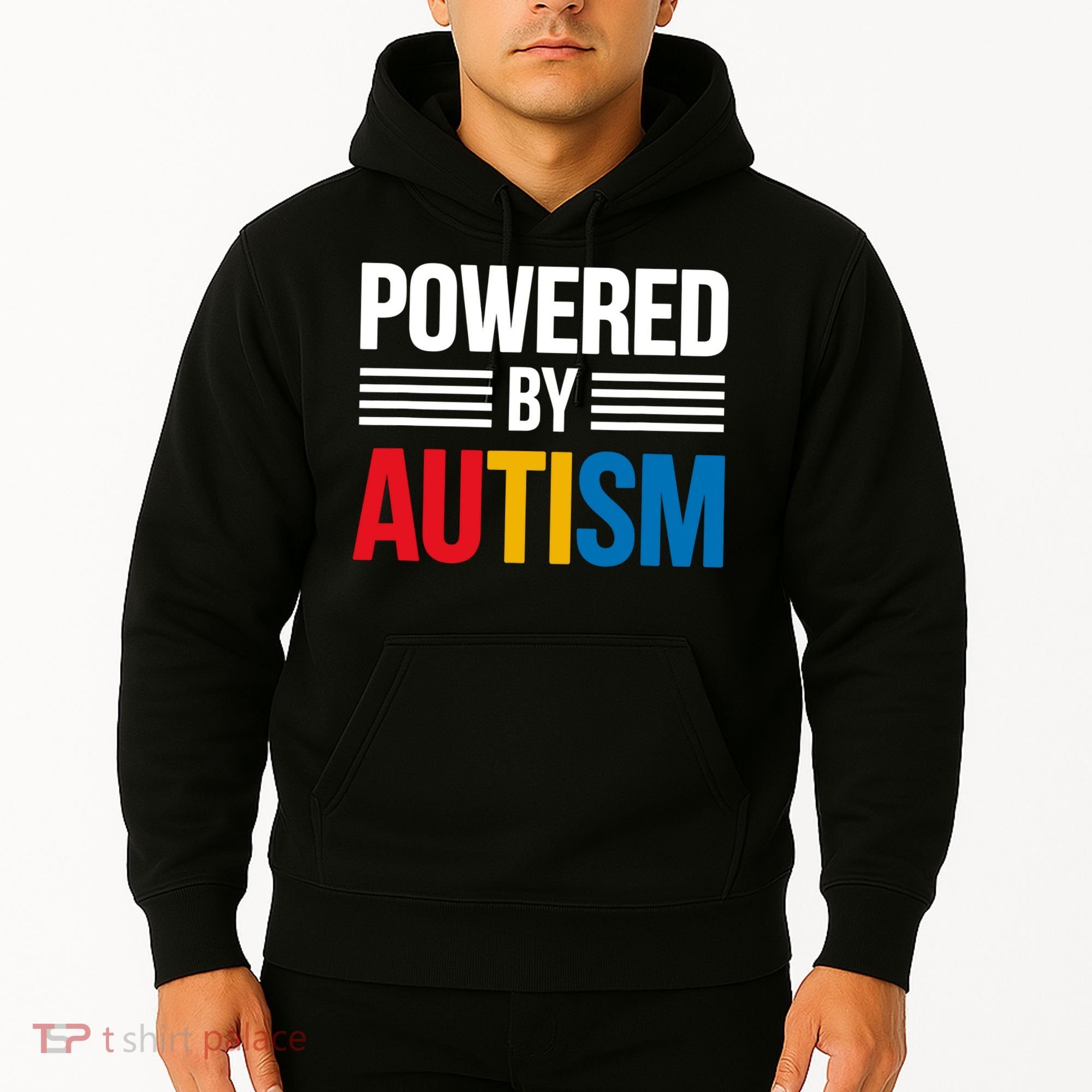 Powered By Autism For Autism Awareness Hoodie