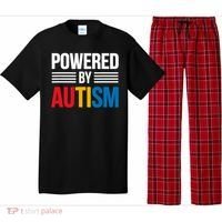 Powered By Autism For Autism Awareness Pajama Set thumb 0