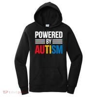 Powered By Autism For Autism Awareness Women's Hoodie thumb 0