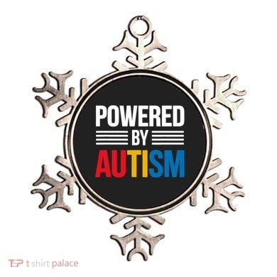 Powered By Autism For Autism Awareness Ornament