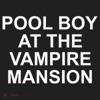 Pool Boy At The Vampire Mansion Women's Sweatshirt thumb 2