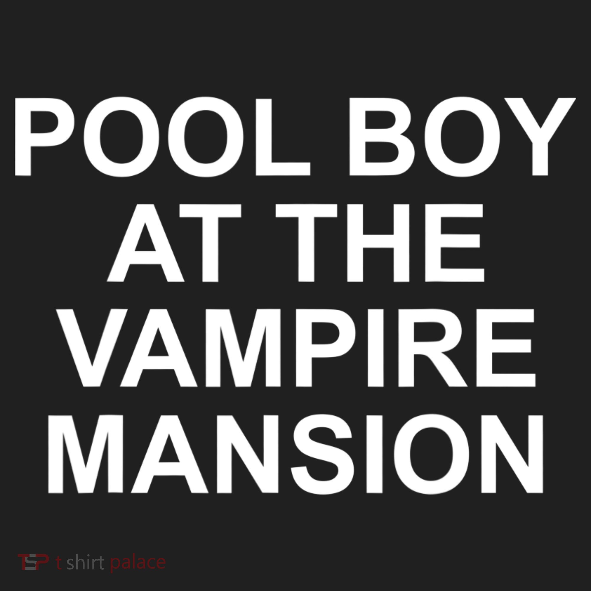 Pool Boy At The Vampire Mansion Beanie