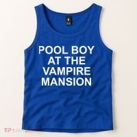 Pool Boy At The Vampire Mansion Tank Top thumb 2