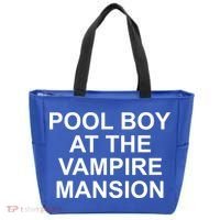Pool Boy At The Vampire Mansion Tote Bag thumb 0