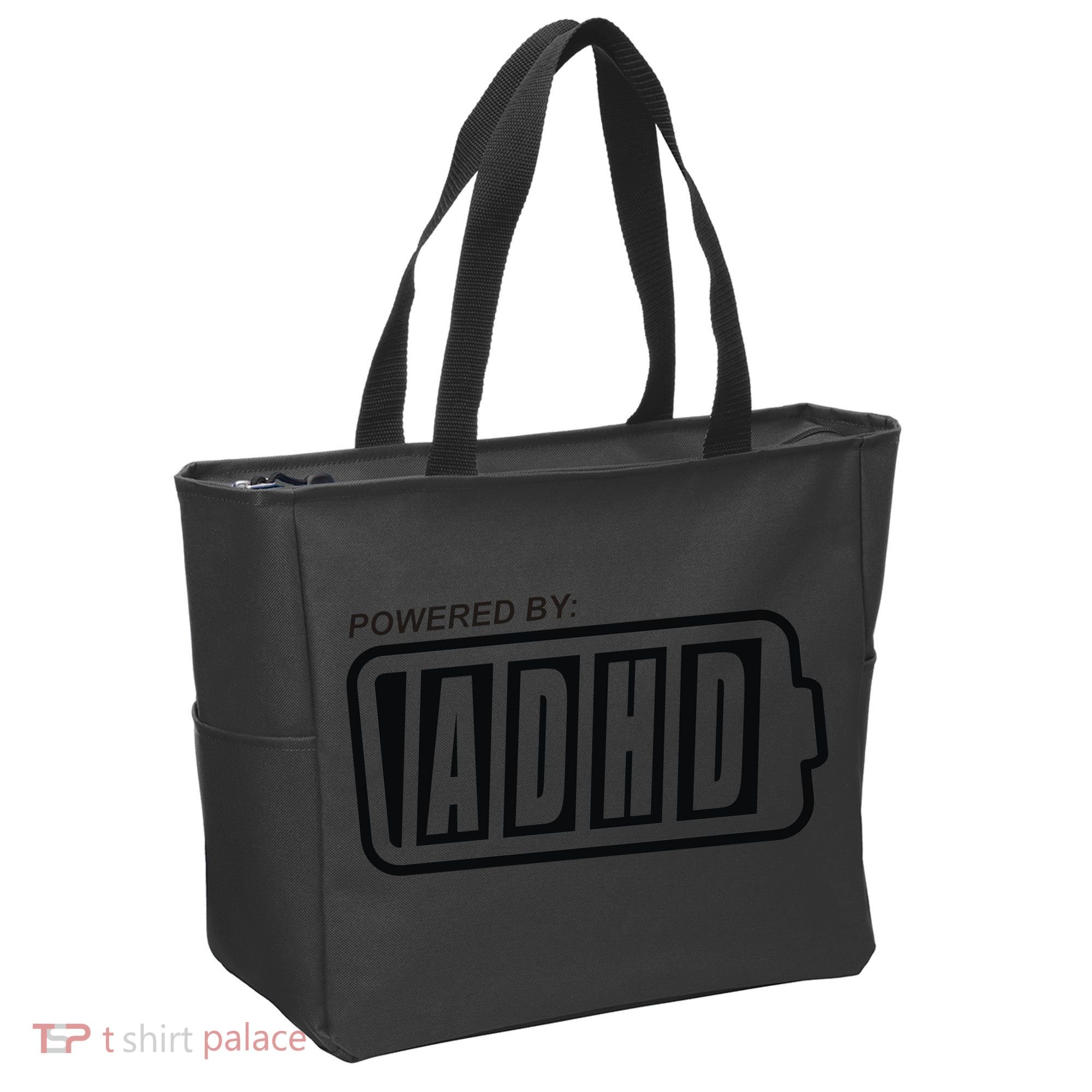 Powered By ADHD Tote Bag