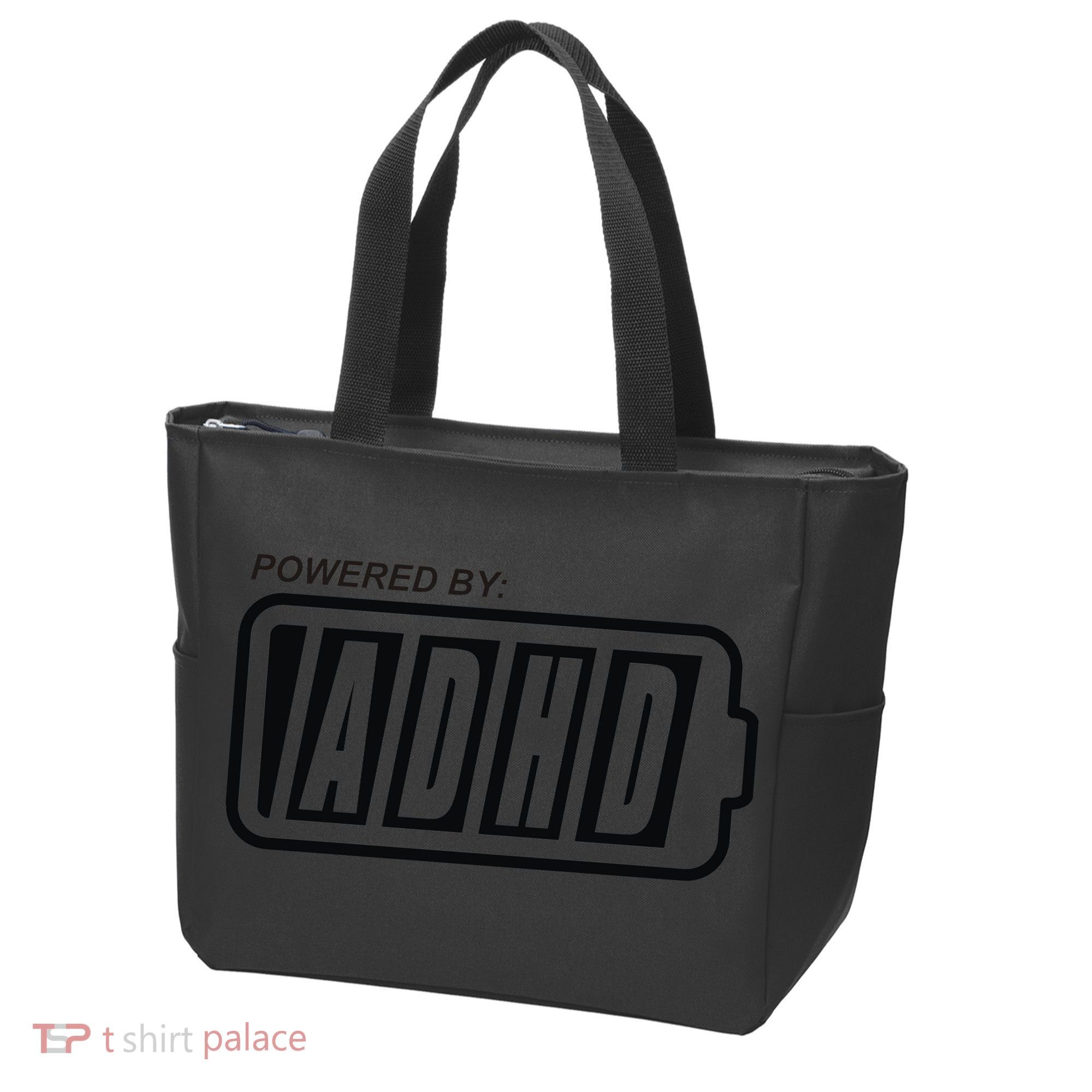 Powered By ADHD Tote Bag
