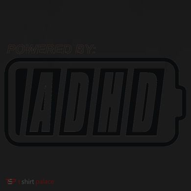 Powered By ADHD Tote Bag