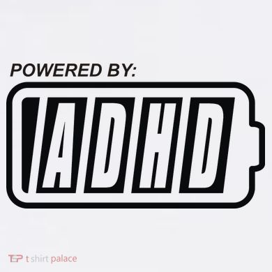 Powered By ADHD Garment-Dyed Sweatshirt