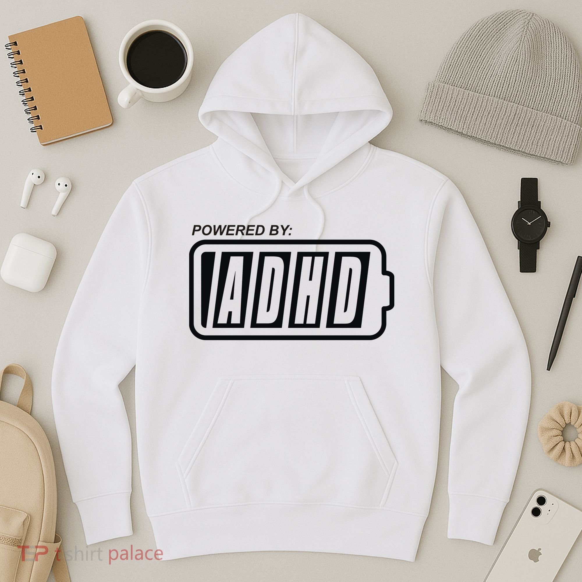 Powered By ADHD Hoodie