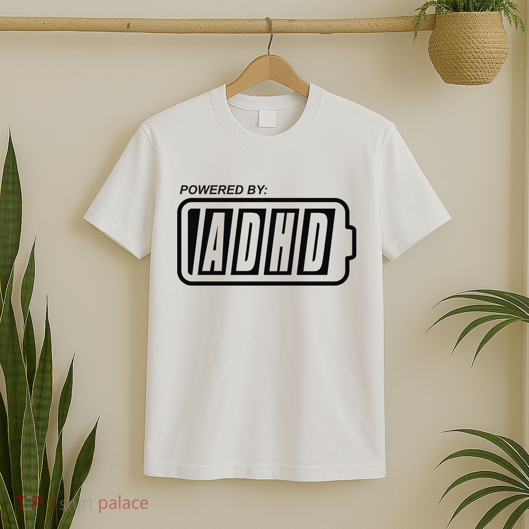 Powered By ADHD T-Shirt