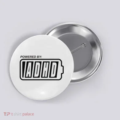 Powered By ADHD Button