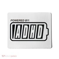 Powered By ADHD Mousepad thumb 0