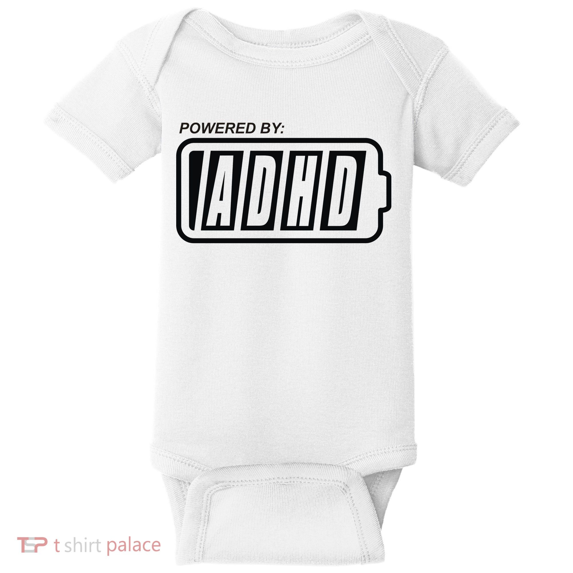 Powered By ADHD Baby Bodysuit