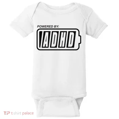 Powered By ADHD Baby Bodysuit