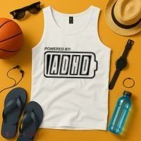 Powered By ADHD Tank Top thumb 4