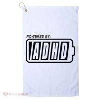 Powered By ADHD Golf Towel thumb 0