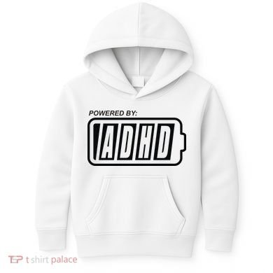 Powered By ADHD Kids Hoodie