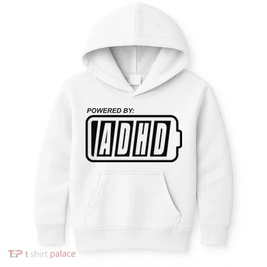 Powered By ADHD Kids Hoodie