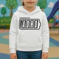 Powered By ADHD Kids Hoodie thumb 3