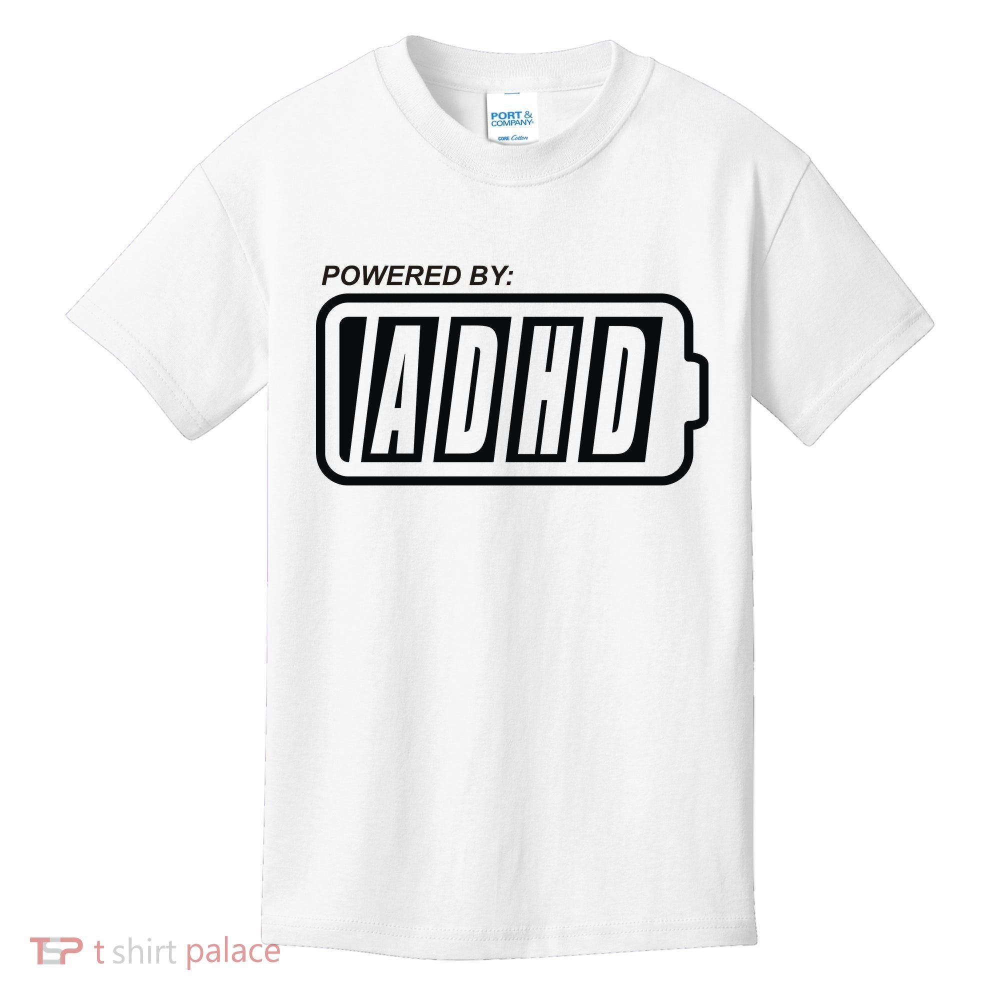 Powered By ADHD Kids T-Shirt