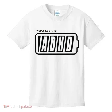 Powered By ADHD Kids T-Shirt