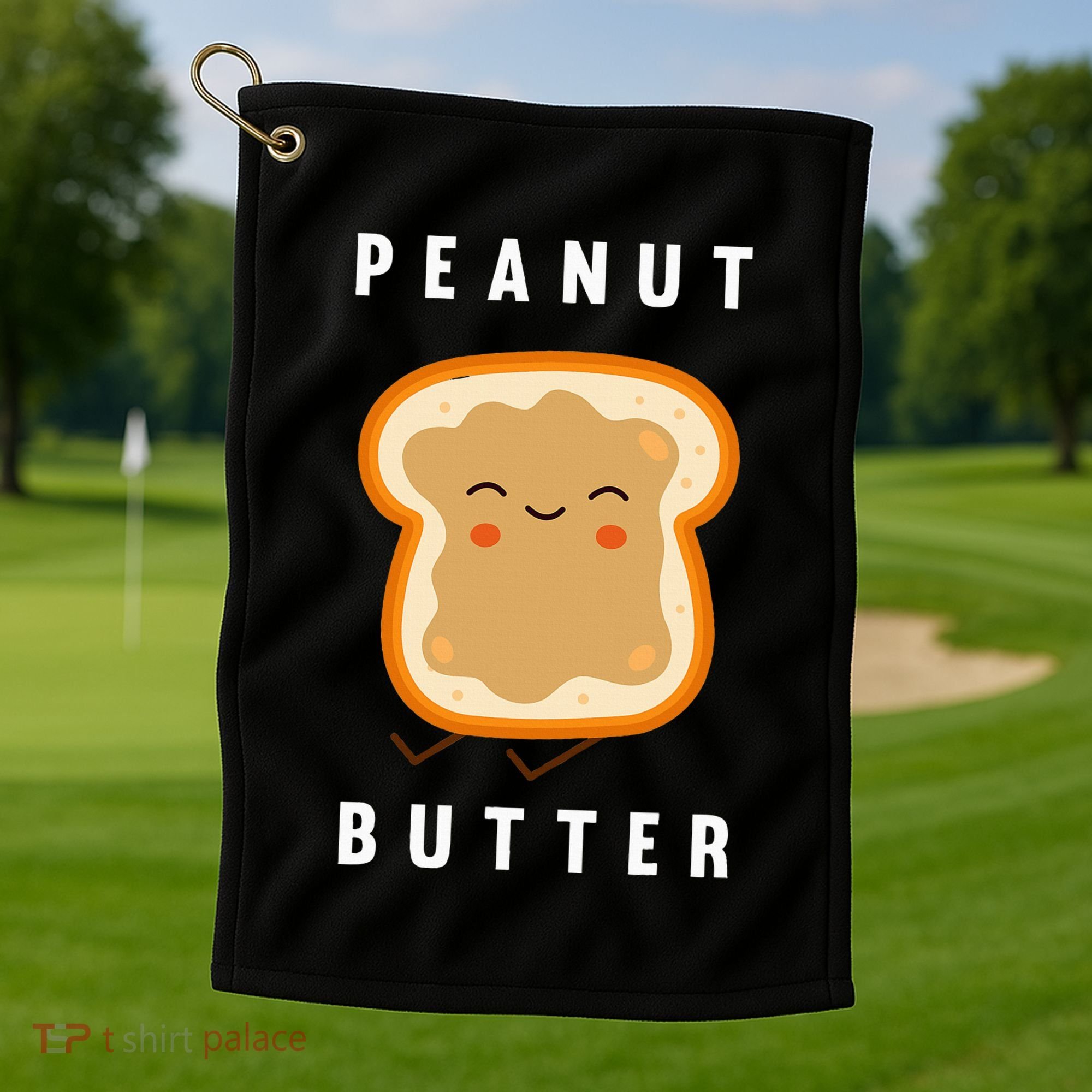 Peanut Butter And Jelly Best Friend Matching Golf Towel