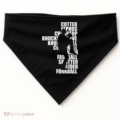 Pitcher Baseball Apparel Baseball USA-Made Doggie Bandana