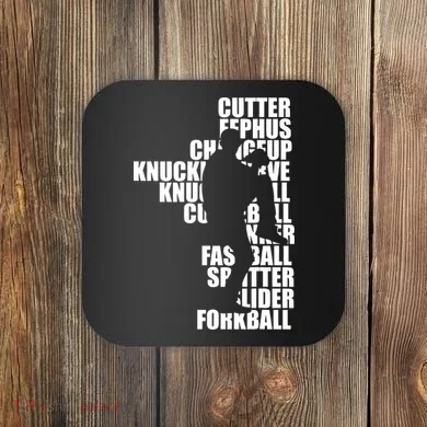 Pitcher Baseball Apparel Baseball Coaster