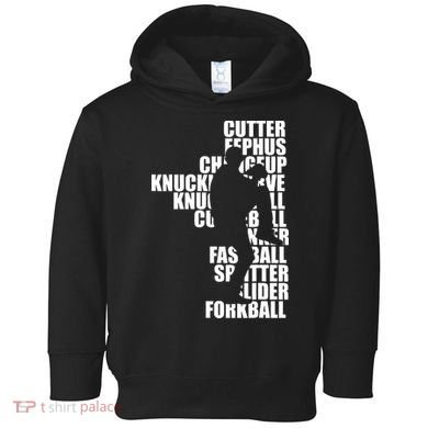 Pitcher Baseball Apparel Baseball Toddler Hoodie