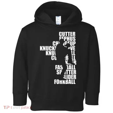 Pitcher Baseball Apparel Baseball Toddler Hoodie