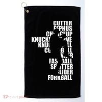 Pitcher Baseball Apparel Baseball Golf Towel thumb 0