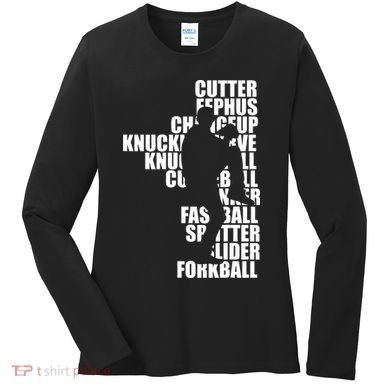 Pitcher Baseball Apparel Baseball Women's Long Sleeve Shirt