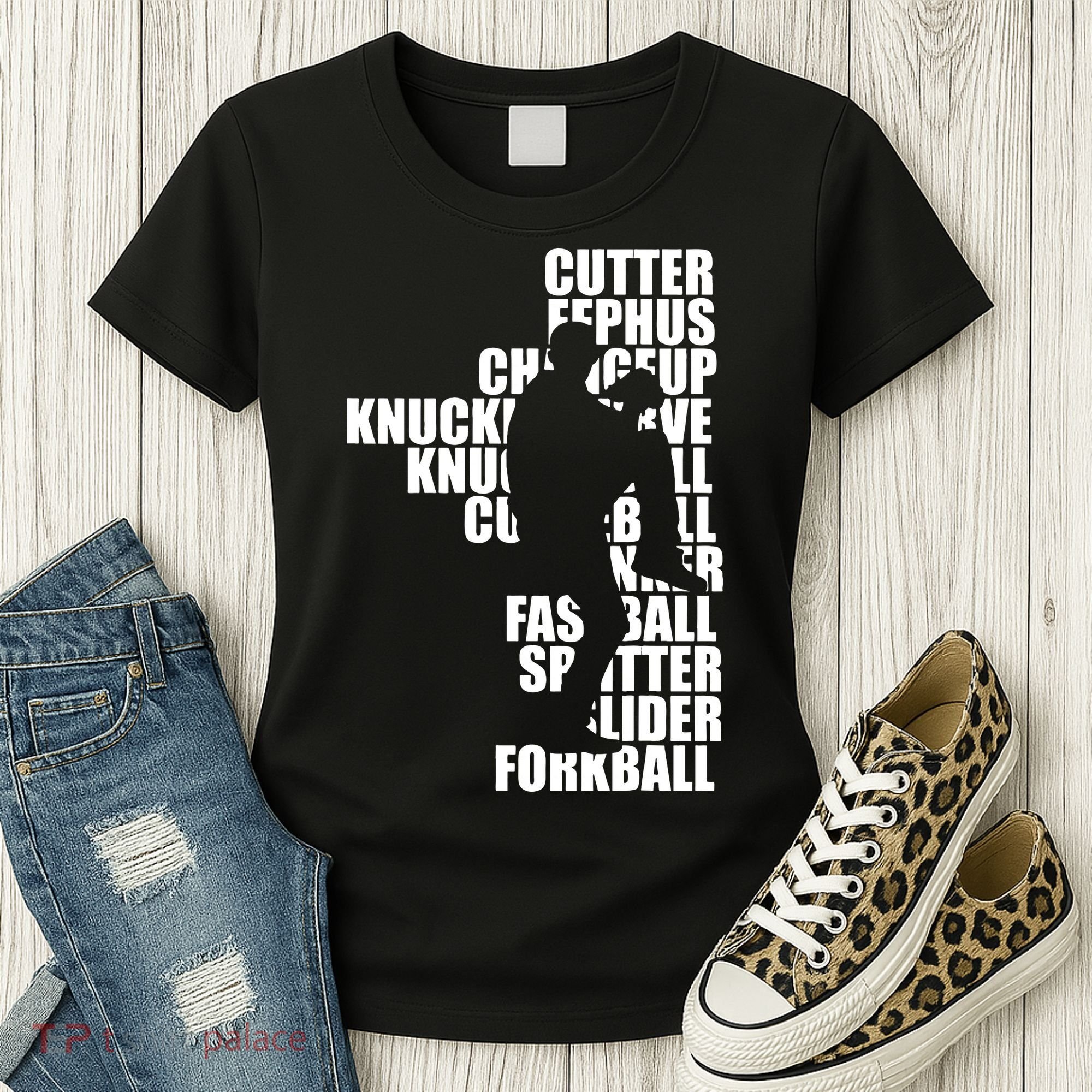 Pitcher Baseball Apparel Baseball Women's T-Shirt