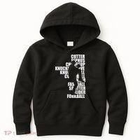 Pitcher Baseball Apparel Baseball Kids Hoodie thumb 0