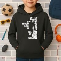 Pitcher Baseball Apparel Baseball Kids Hoodie thumb 2