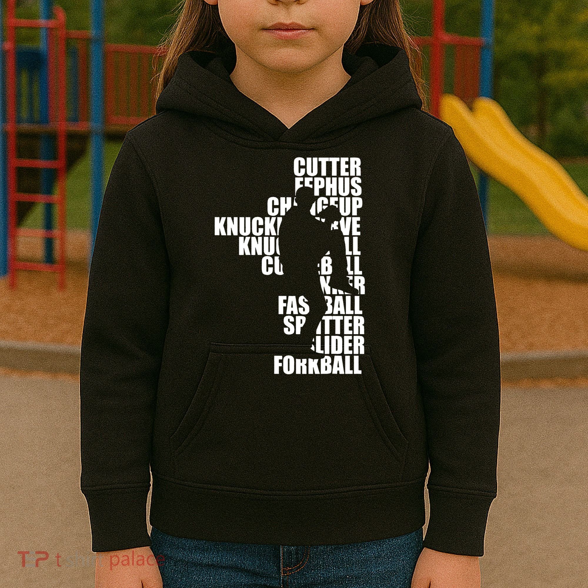 Pitcher Baseball Apparel Baseball Kids Hoodie