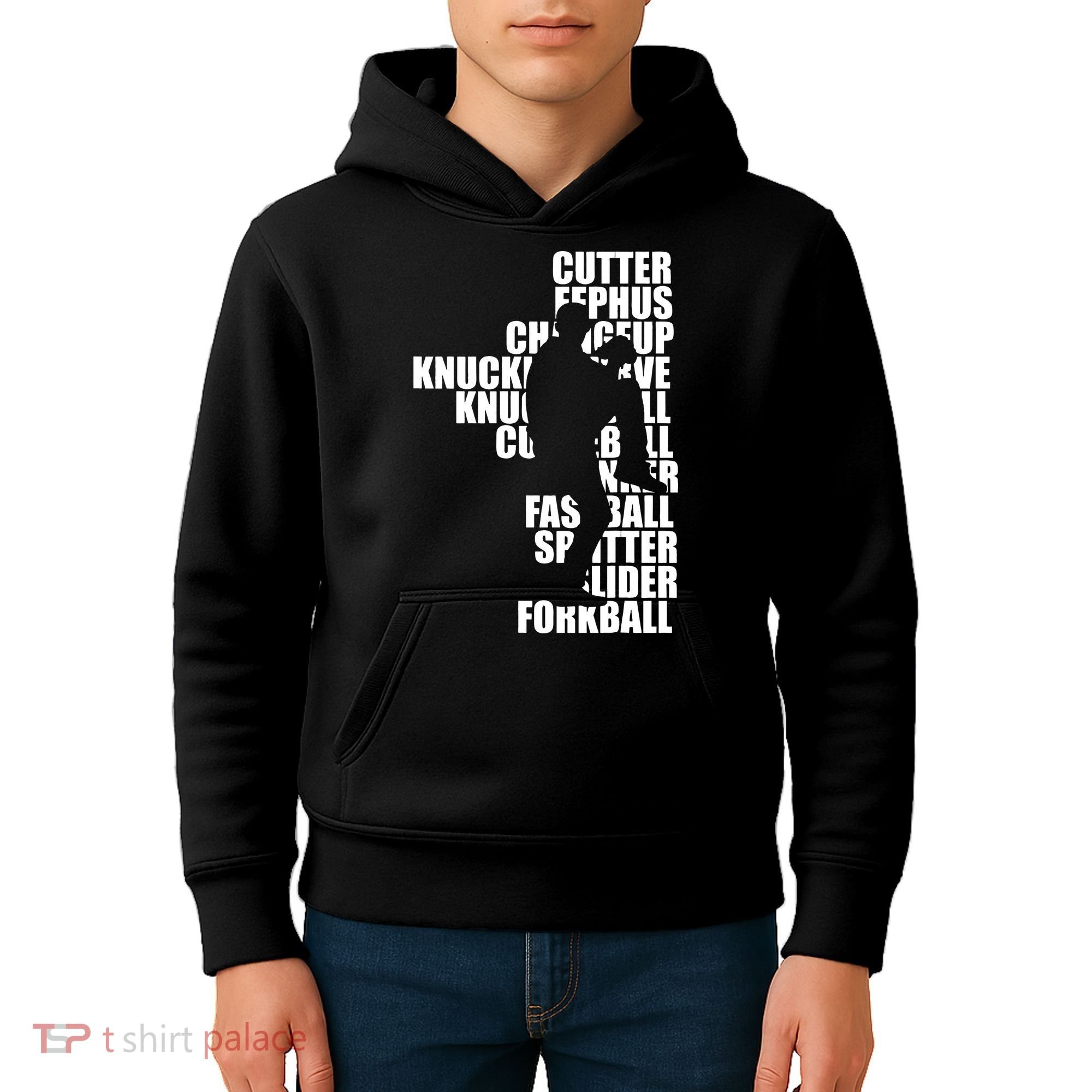 Pitcher Baseball Apparel Baseball Kids Hoodie