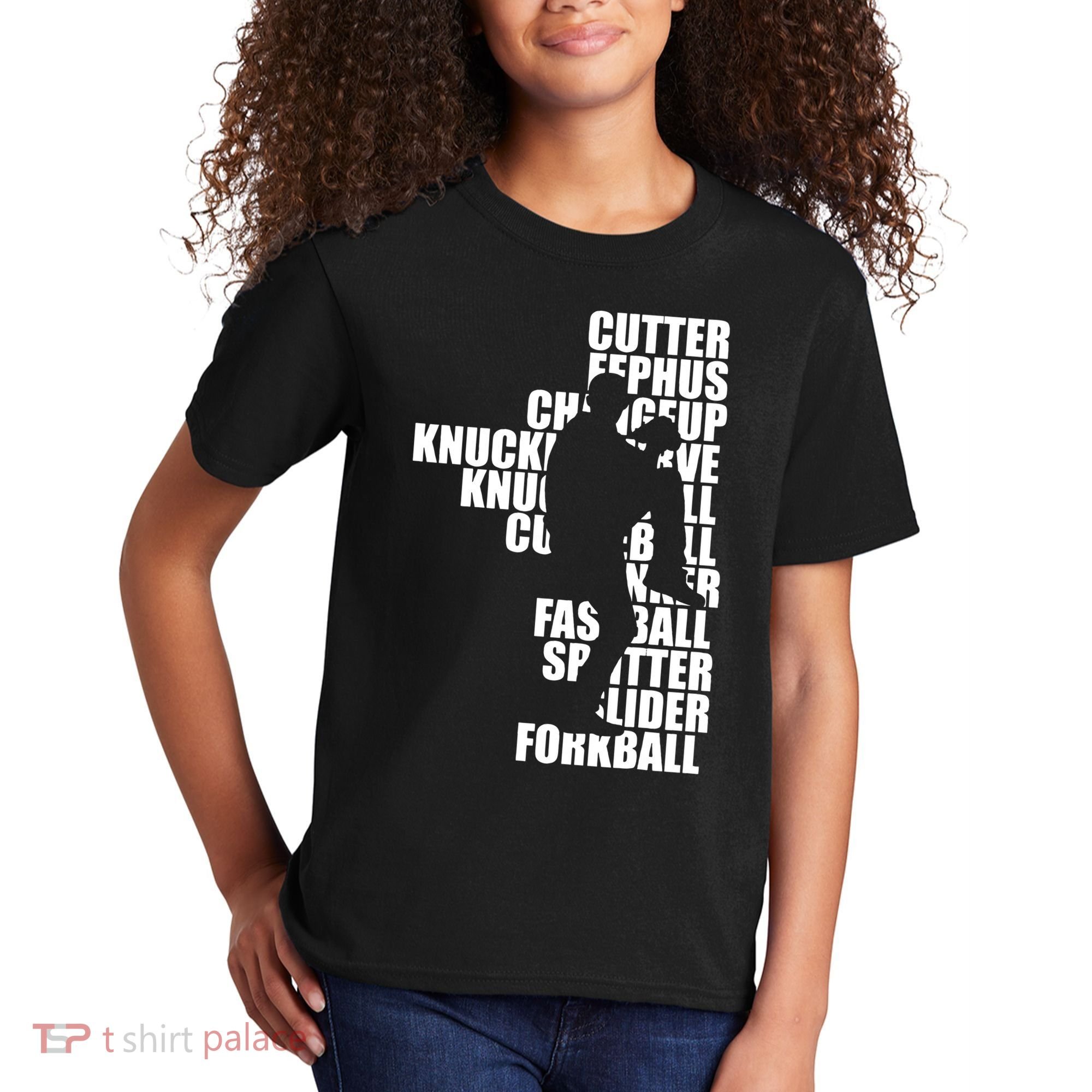 Pitcher Baseball Apparel Baseball Kids T-Shirt