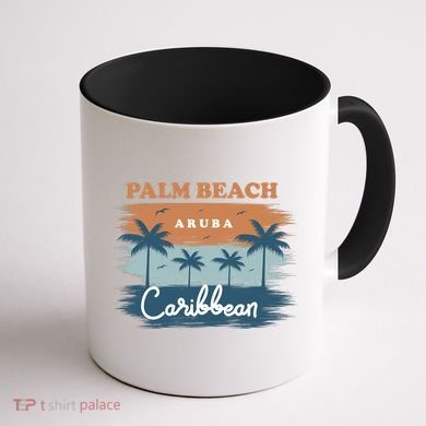 Palm Beach Aruba Coffee Mug back