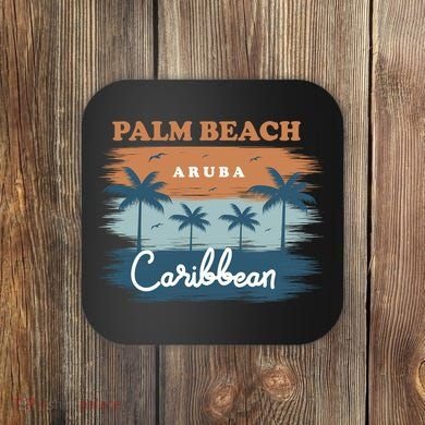 Palm Beach Aruba Coaster