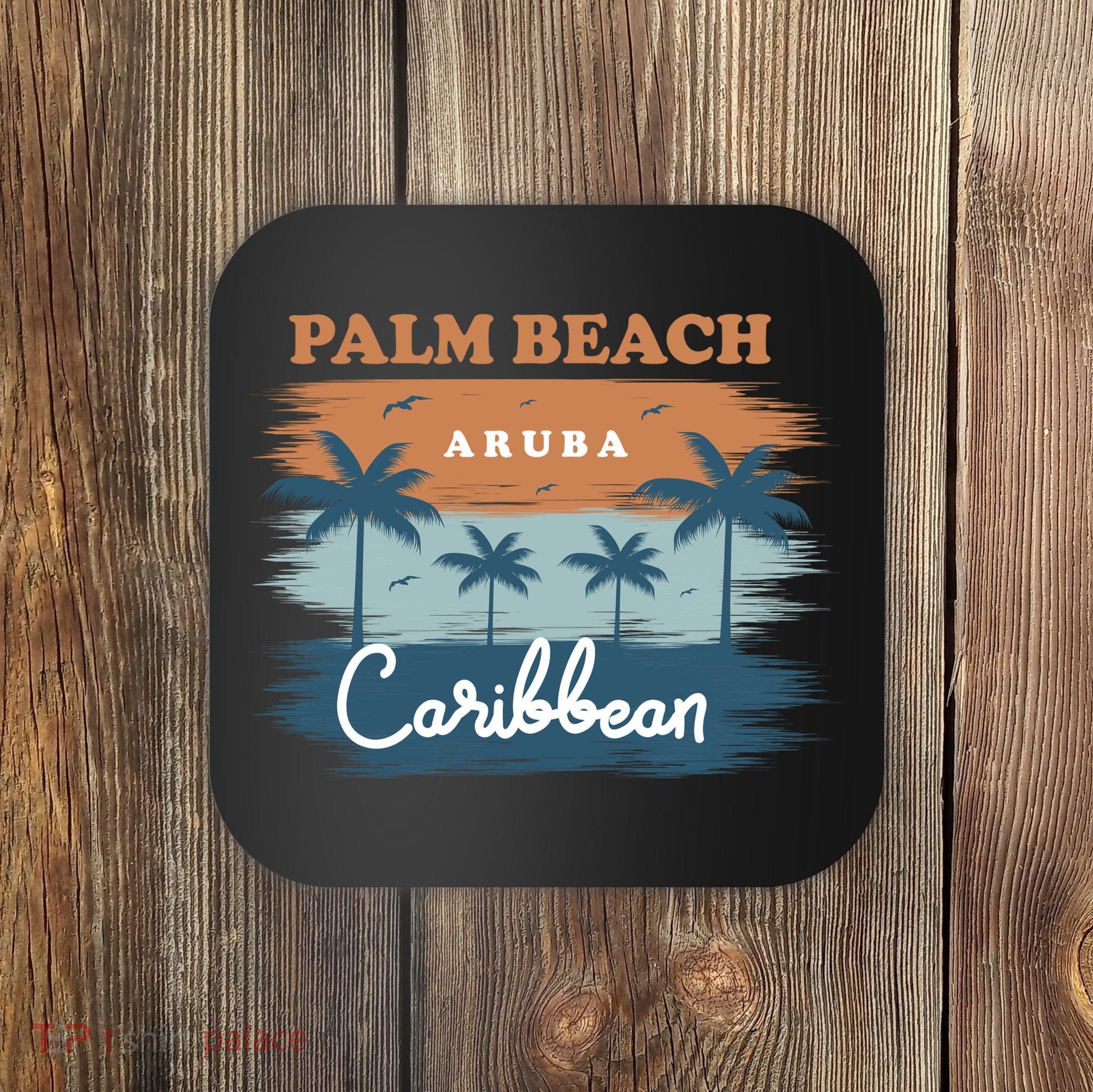 Palm Beach Aruba Coaster